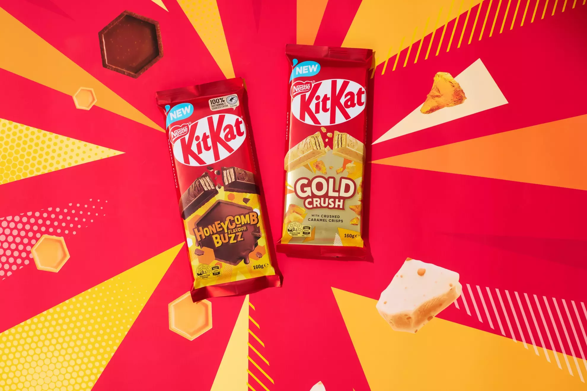 KItKat Honeycomb Buzz & Gold Crush