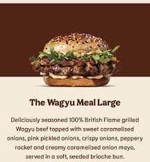 Gordon Ramsay Wagyu at Burger King
