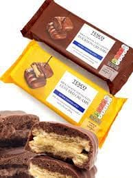 Chocolate covered bourbons & custard creams!